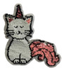 Parche Aplique Lentejuela Reversible Gato Unicornio 17x16 Cm 0