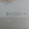 Cuadro Retrato Firmado Agustín Calvella Bianchi 1965 1