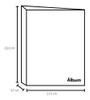 Álbum Para 100 Fotos 15x21cm - Prestige 516 - Ampliável 2 Álbum Para 100 Fotos 15x21cm - Prestige 516 - Ampliável 2