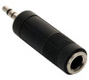 Adaptador Mini Plug Stereo Plug Jack Hembra Mono Guitarra Pc 3