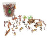 Wild West Cowboys - Indians Figuras Plasticas Bucket Playset 0