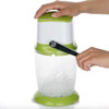 Triturador Pica Hielo Granizador Picadora Manual + Cubetera 3