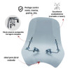 Bolha Parabrisa Para Moto Dafra Kansas 150/250 - Cristal 2