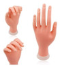 Mão Postiça Para Treino Manicure Silicone Unhas Gel Dedo 1