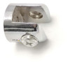 Soporte Para Estante Vidrio 8 A 10mm Cromado X 2 Unidades 5