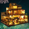 Casa De Boneca Montada Kits Diy Casas De Bonecas Em 4