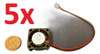 5x Gdt Mini Cooler 12v 2pin 2510 25x25x10mm Dc Ventilador De 0