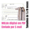 Saco Para Bebê Dormir Evolutivo  Molde Digital Em Pdf 4