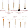 Docolor - 10 Pieces Eye Makeup Brush Set 1
