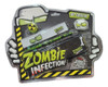 Set Escolar Cartuchera Regla Goma Lapiz Zombie Infection 1