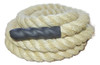 Corda Naval Crossfit Training Sisal Natural 50mm X 35 Metros 0