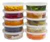 Durahome - Envases Para Deli Con Tapas 8 Oz A Prueba De Fu 1