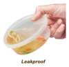 Durahome - Envases Para Deli Con Tapas 8 Oz A Prueba De Fu 3