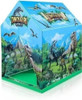 Carpa Dinosaurios Casita, Excelente Calidad C Piso Incluido 0