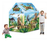 Carpa Dinosaurios Casita, Excelente Calidad C Piso Incluido 1