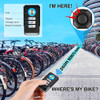 Alarma De Bicicleta Recargable Con Control Remoto Det Vibrac 5