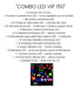 Combo Cotillon Luminoso Todo Led 150 Personas Vip 1