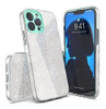 Funda Para iPhone 13 Pro Max Glitter Plata Verde Menta 0