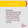 Kit Nº 1 - Rodillos + Pinceles + Bandeja + Cinta + Lija 1