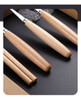 Set Sushi Cuchara Tenedor Palitos Chinos Acero Inox 3