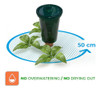 ~? Bio Green Hcp-s4 Sistema De Riego Hydro Cup-4 Set, Un Tam 3