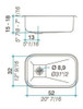 Bacha Johnson Zz52 + Monocomando Cocina Link Hydros Cs7255 5