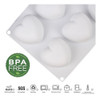Moldes De Silicona Ocpo Kitchen En 3d Con Forma De Corazón P 3