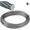 Cable De Acero Galvanizado Flexible 4mm 6x7+1 Bobina 100m 2