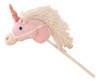 Novo Cavalo De Pelúcia De Brinquedo Com Vara De Madeira, 0 Novo Cavalo De Pelúcia De Brinquedo Com Vara De Madeira, 0