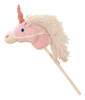 Novo Cavalo De Pelúcia De Brinquedo Com Vara De Madeira, 4 Novo Cavalo De Pelúcia De Brinquedo Com Vara De Madeira, 4
