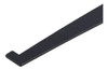 Suporte Cremalheira Simples Preto 50cm Para Prateleira 5