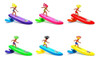 Surfer Dudes Classics Juguete De Tabla De Surf Y 2