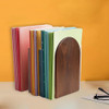 2x Bookends Book Ends Stand Shelf Bookrack Storage Rack Desk 4