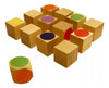 Juego De Memoria Cubos De Colores 12 Pz 0
