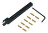 Lâmina De Inserção Mgmn200 10pc + Mgehr 1212-2 Suporte 1