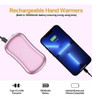 Calentador De Manos, Recargable Usb - Rosa. 3