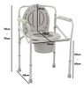 Sobre Water Eleva Inodoro Silla Plegable Altura Regulable 2