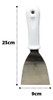 Espatula Reta N4 Chapeira Hamburguer Padaria Aço Inox 1 Uni 1