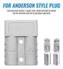 10 Unidades Para Conectores Tipo Anderson Dc Power Tool 50 1
