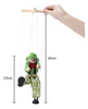 Divertida Marioneta De Payaso De Madera, Juguete 1
