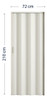 Porta Sanfonada Pvc Pronta 210x72cm Bcf 3