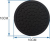 Kit Tapete Bar Mat 50x15 + 4 Porta Copos + 1 Porta Balde 4