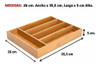 Cubiertero Bamboo Cubiertos Cajon 5 Divisiones Organiza Impo 3 Cubiertero Bamboo Cubiertos Cajon 5 Divisiones Organiza Impo 3