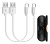 Cable Geekria Para Auriculares Usb A Usb C, 30cm/blanco 0