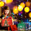 Bolsas Navideñas Reusables X 16u.  4 Diseños 31.5x17x25cm 1