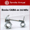 Tuerca Autofrenante Metrica M7 X 1,00 Envase 100u. 1