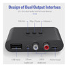 . Adaptador De Áudio Usb Receptor Bluetooth 5.0 5