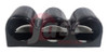Carcasa Tablero 3 Bocas 52mm Keblar Negra Portareloj R3 0