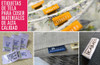 100 Etiquetas De Tela Para Ropa Color Logos Marcas Grifas Coser - Autoadhesivas Termotransferibles Planchables 3