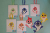 Bolsitas Para Sorpresitas Papel Baby Shark Goma Eva X 10 1
